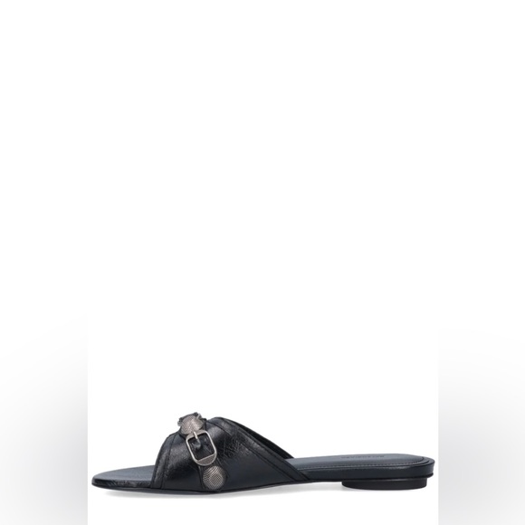 NIB Balenciaga Cagole Black Sandal size 37 - Picture 3 of 16